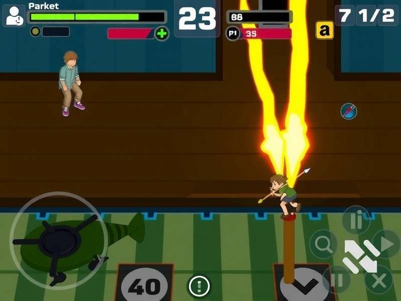 Intense combat in Foxtrot Fighters Foxtrot Fighters Gameplay